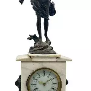 Wonderful French Figural Mantel Clock – ca1960