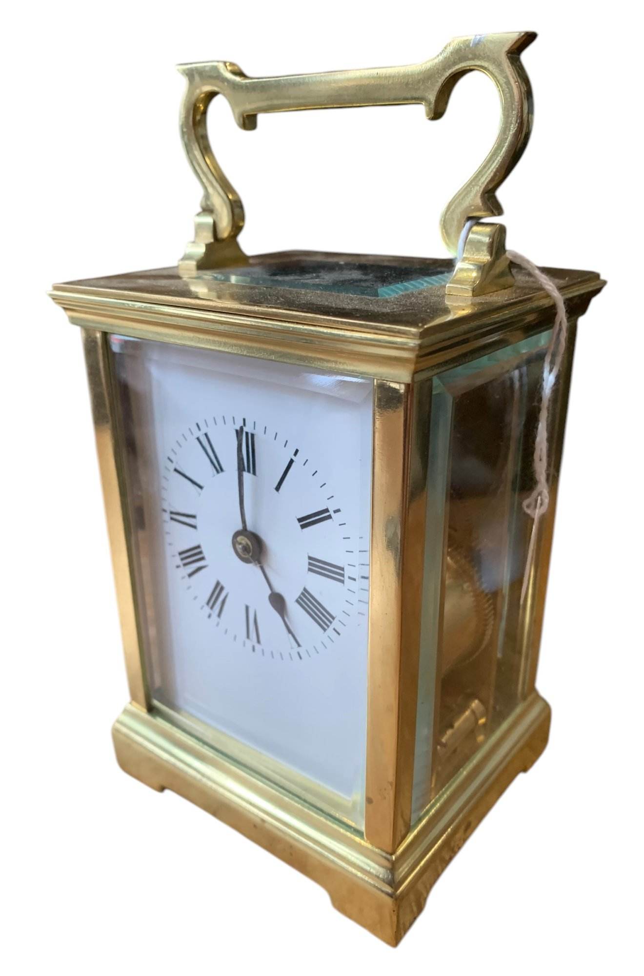 Fantastic Large Antique gong striking Carriage Clock – ca 1900 - Image 2