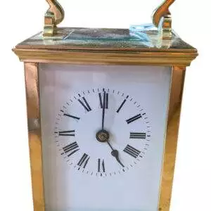 Fantastic Large Antique gong striking Carriage Clock – ca 1900