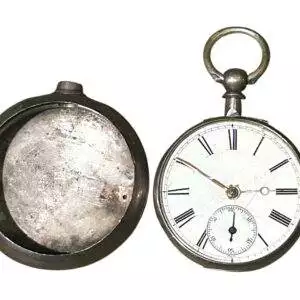 Lovely Victorian Silver Pear shaped case fusee Pocket Watch – Birmingham ca1876