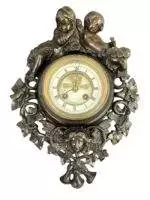 Fabulous French Figural Cartel Wall Clock – ca1890