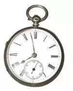 Nice Victorian silver case Fusee Pocket watch – 1891 - London