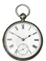 Classic Victorian Silver case fusee Pocket Watch -ca1880