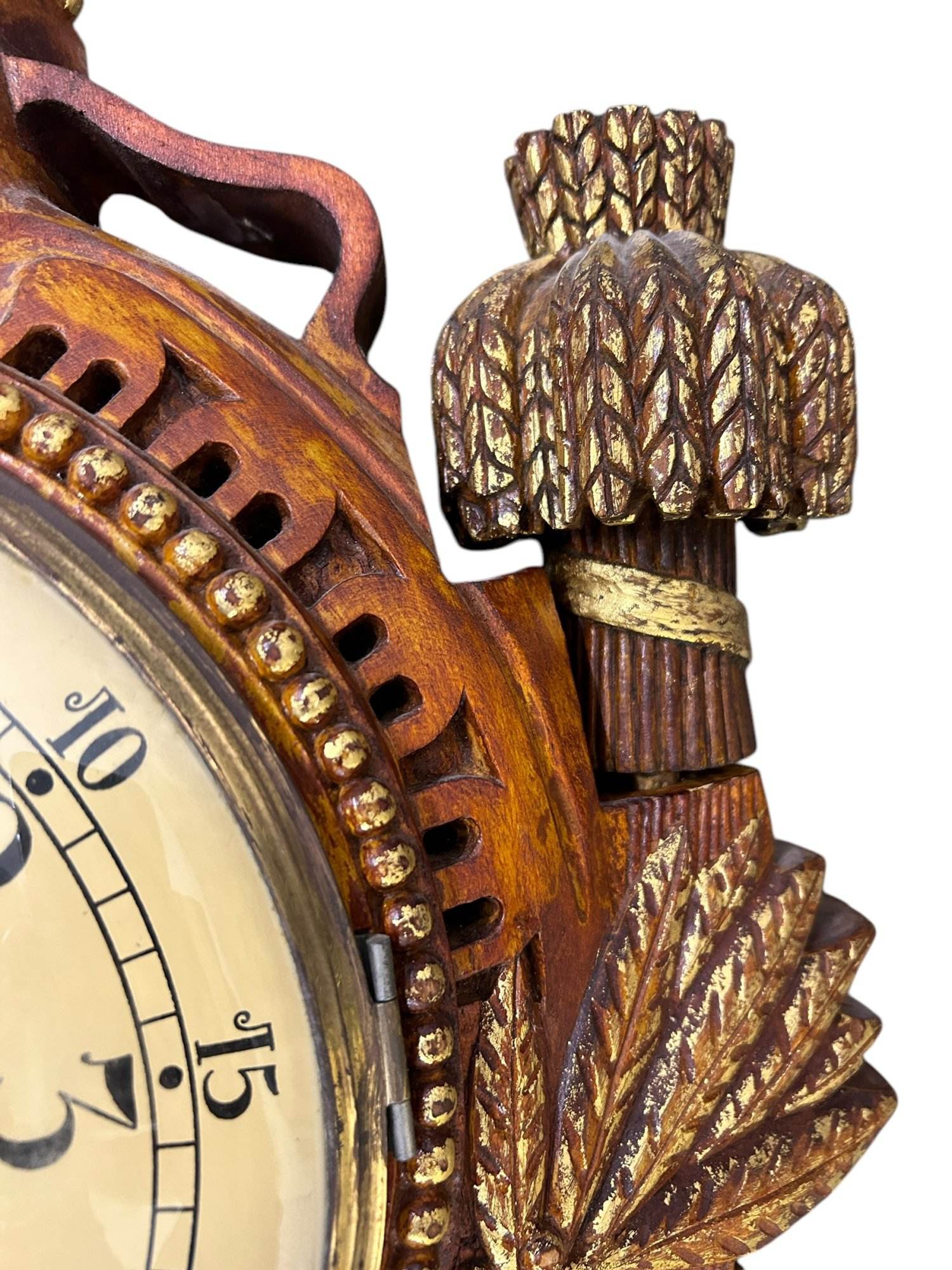 Stunning swedish Cartel Wall Clock – ca1940 - Image 4