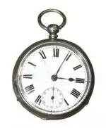 Lovely Victorian Silver case fusee Pocket Watch -ca1880