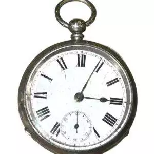 Lovely Victorian Silver case fusee Pocket Watch -ca1880