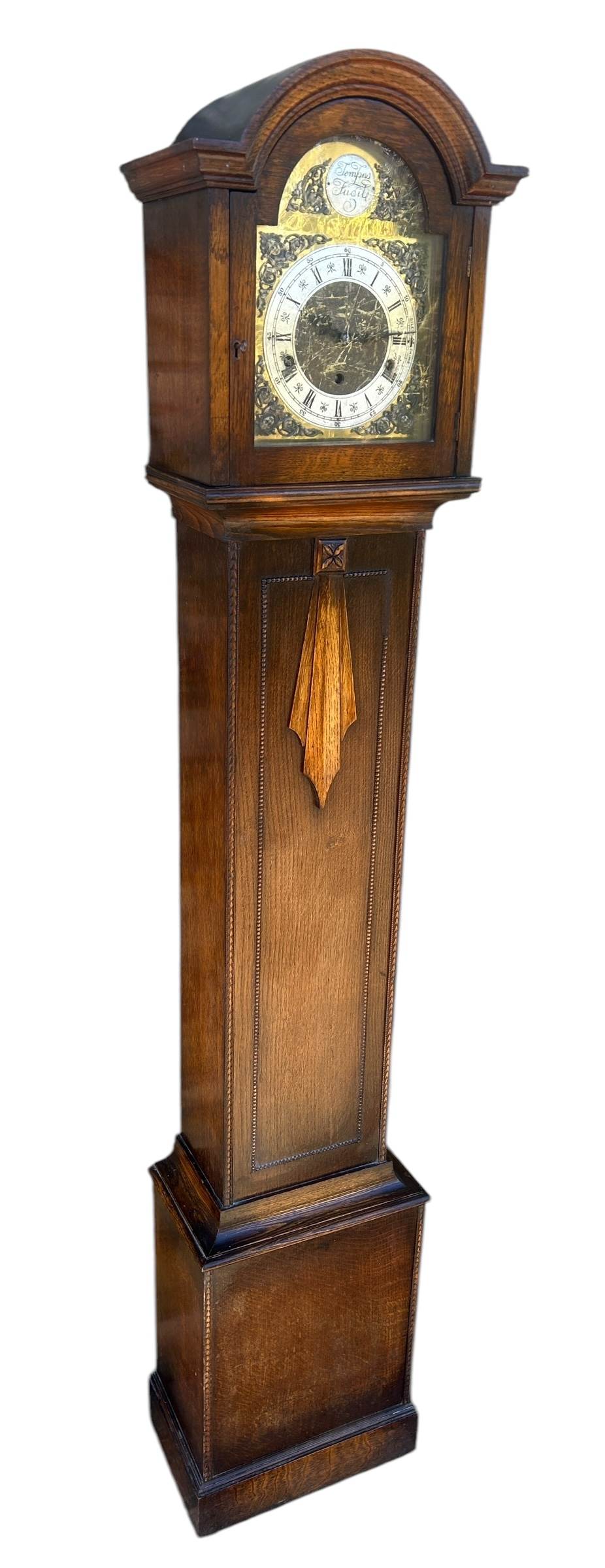 Wonderful Edwardian Westminster chime Grandmother Clock - Image 3