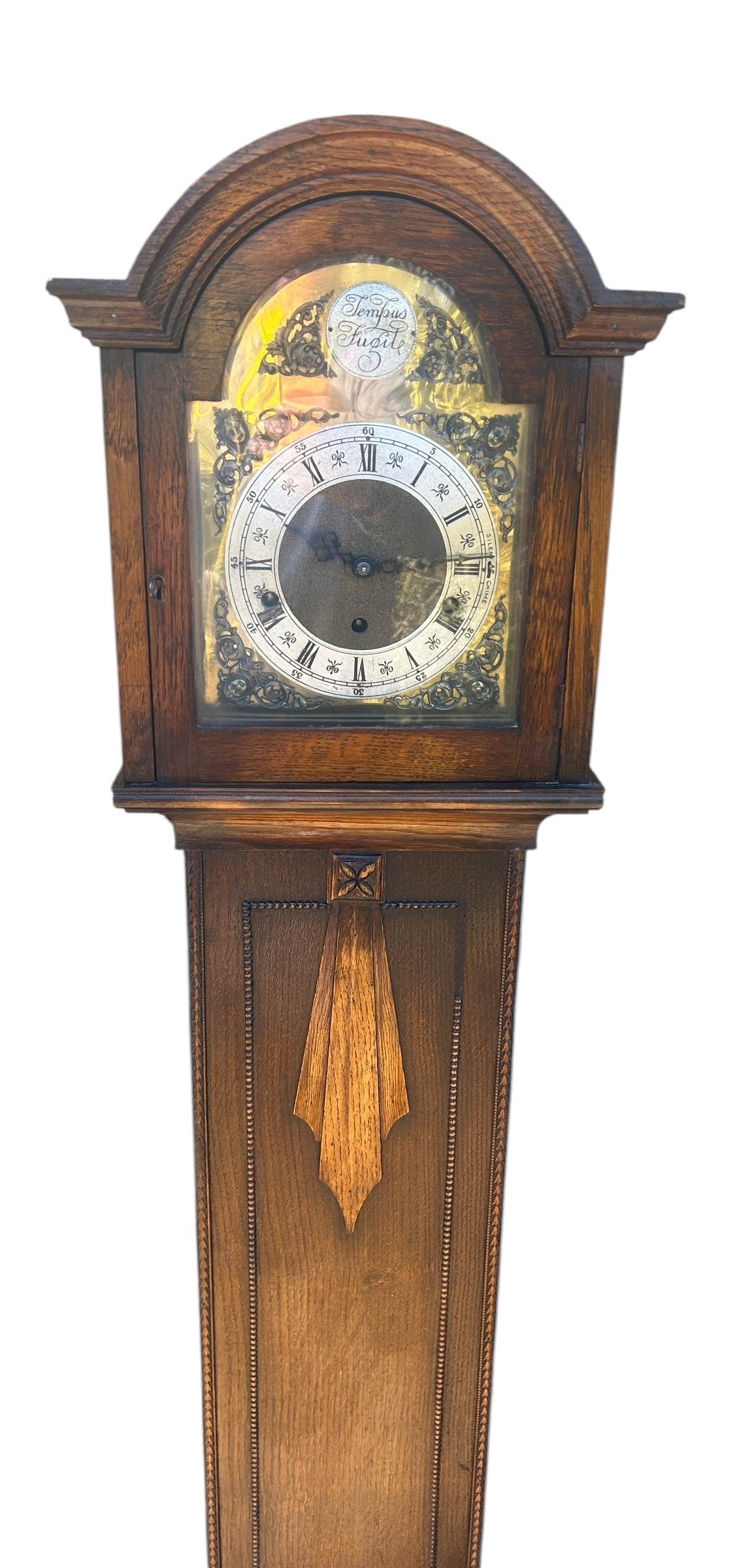 Wonderful Edwardian Westminster chime Grandmother Clock - Image 2