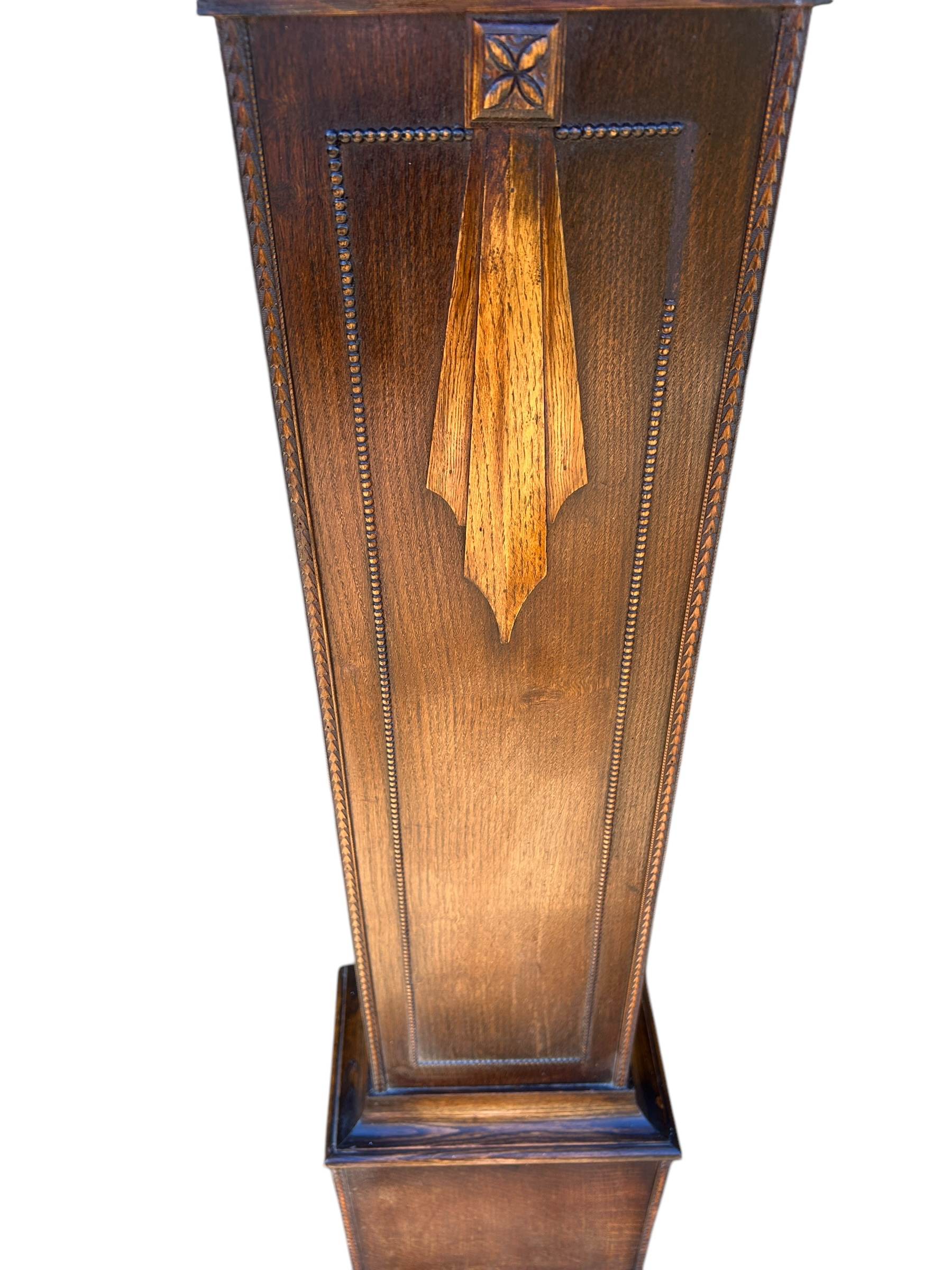 Wonderful Edwardian Westminster chime Grandmother Clock - Image 4