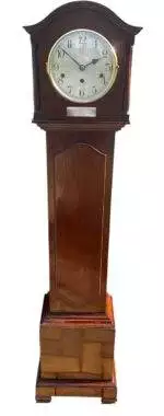 Engaging Edwardian Westminster chime Grandmother Clock