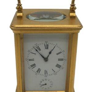 Fabulous Victorian French Alarm Carriage Clock – ca1880