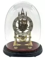 Wonderful Victorian 5 spoked chain driven fusee Mantel Clock - ca1860
