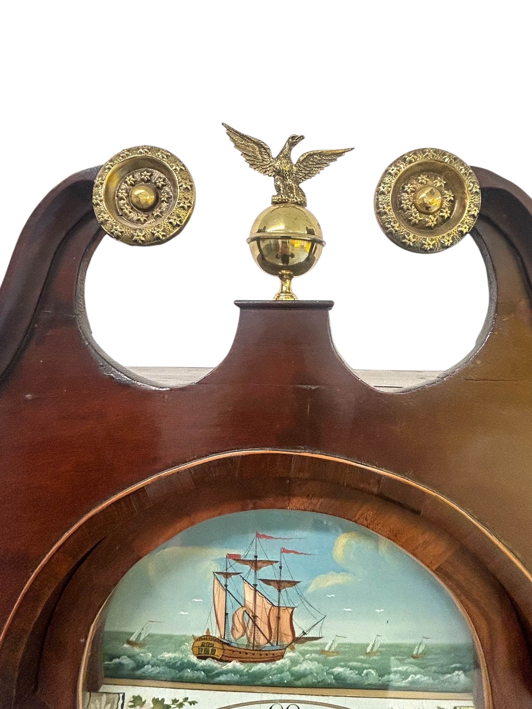 Fabulous Antique English “Langport” Longcase clock - 8 day - Image 4