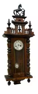 Fabulous Carved case Vienna Wall clock – ca1900