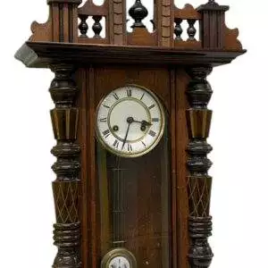 Fabulous Carved case Vienna Wall clock – ca1900