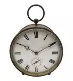 Rare wonderful Brevete Round Carriage alarm clock – ca1890