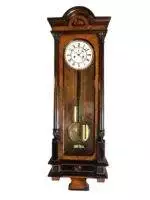 Fabulous Gustav becker Vienna twin Weight Wall clock - ca1890