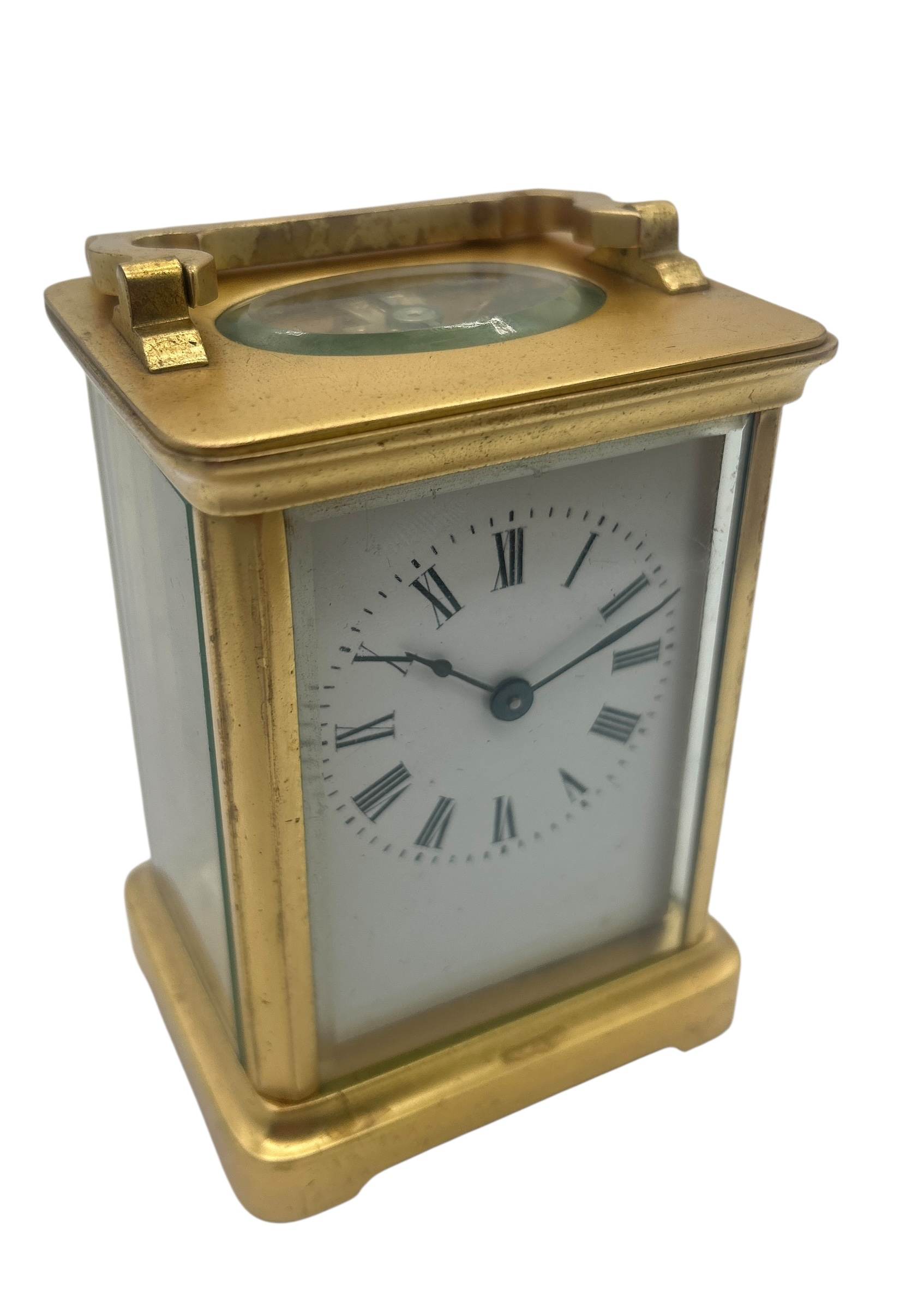 Beautiful Antique French Carriage clock – ca1890 - Image 3