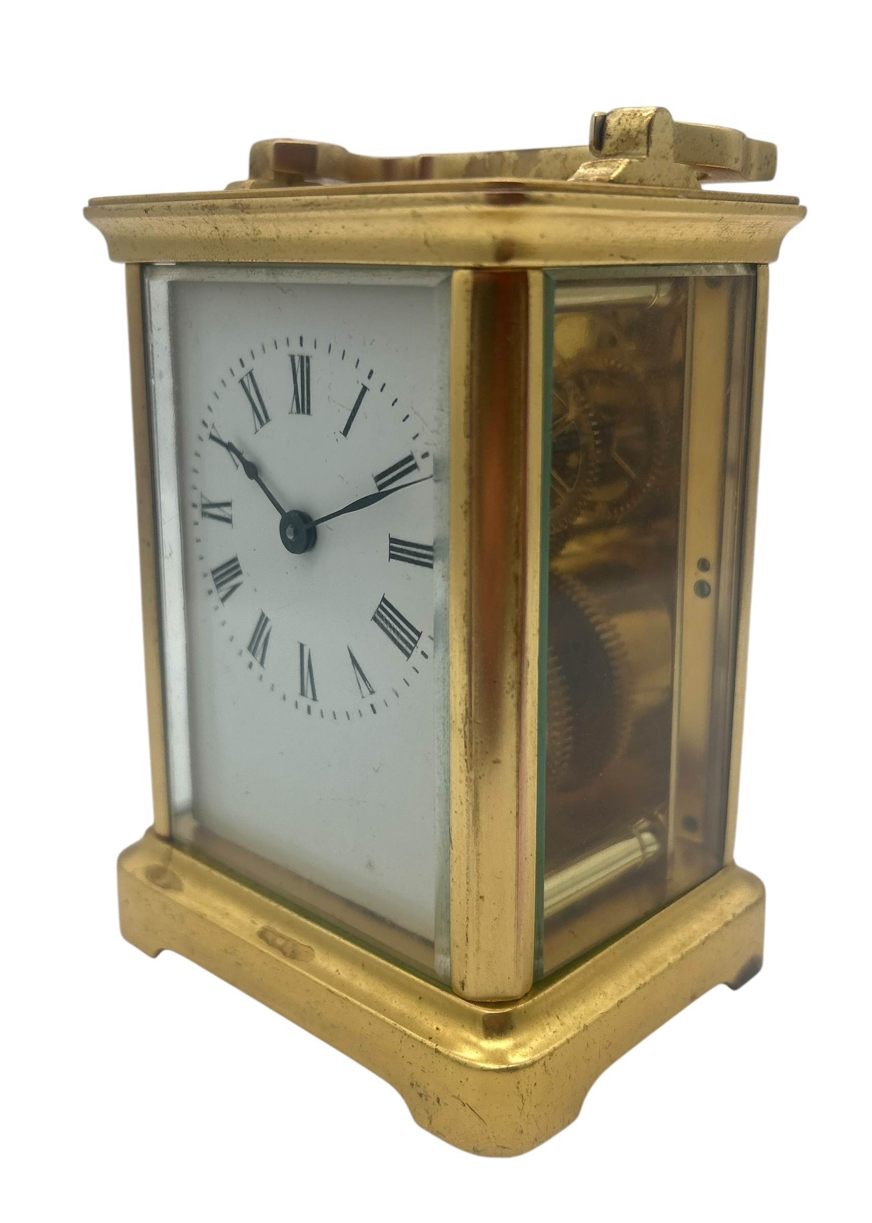 Beautiful Antique French Carriage clock – ca1890 - Image 5