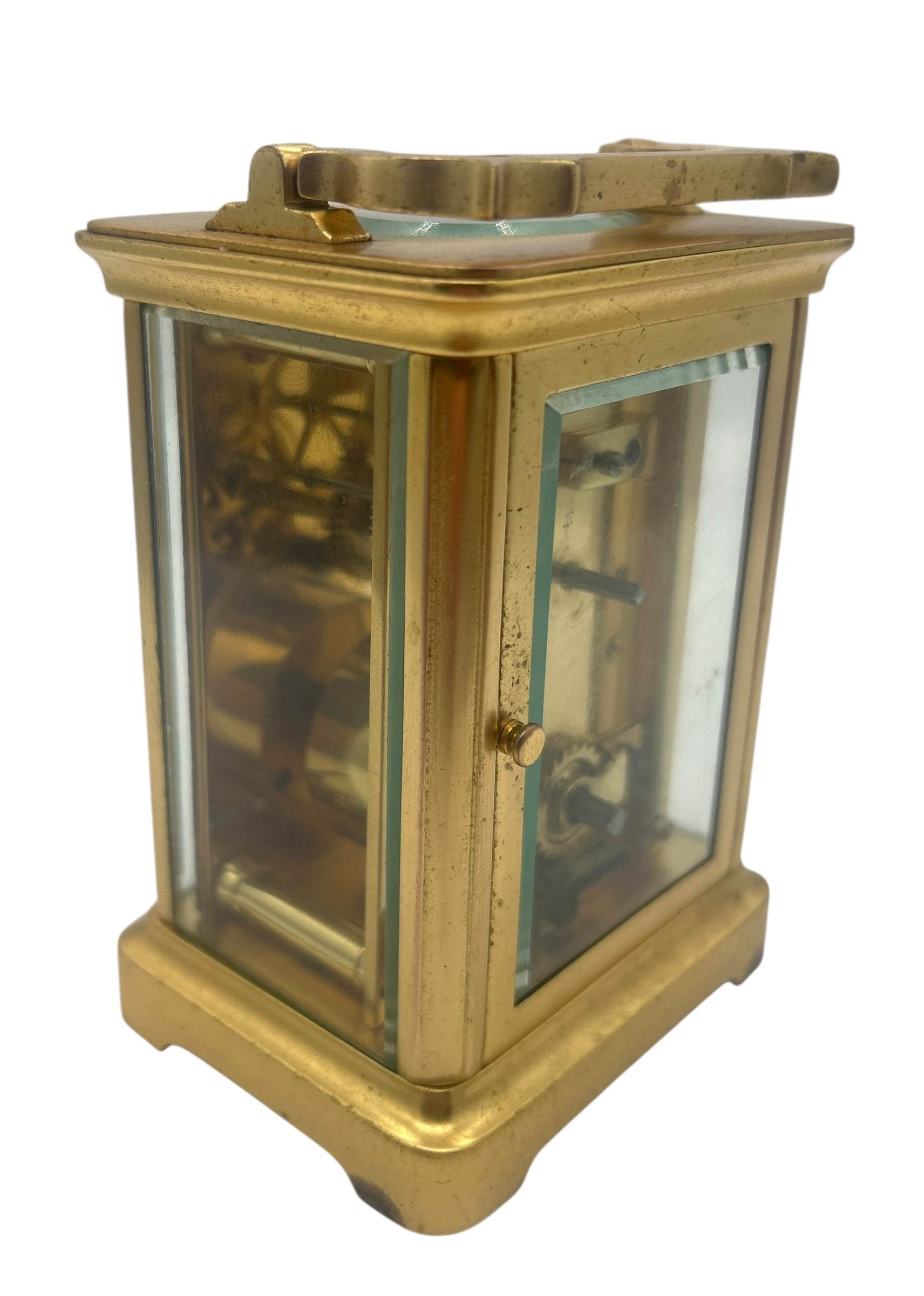 Beautiful Antique French Carriage clock – ca1890 - Image 6