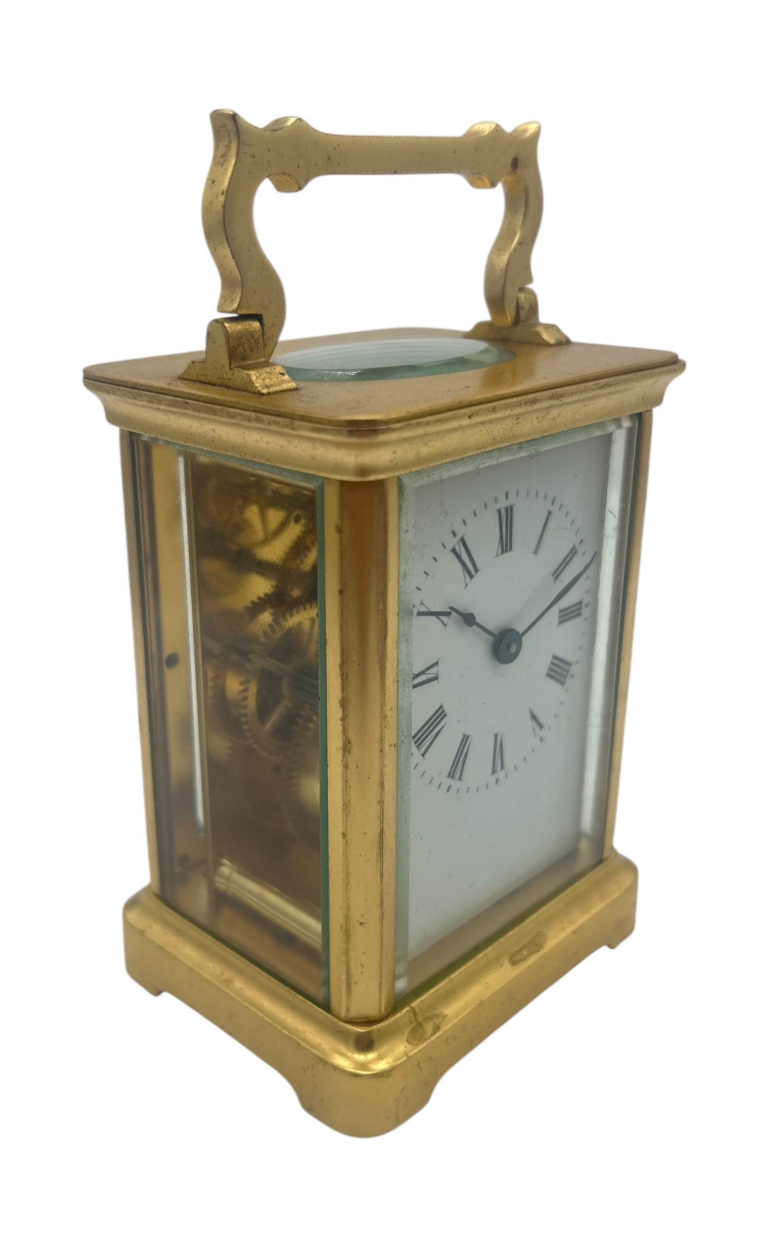 Beautiful Antique French Carriage clock – ca1890 - Image 9