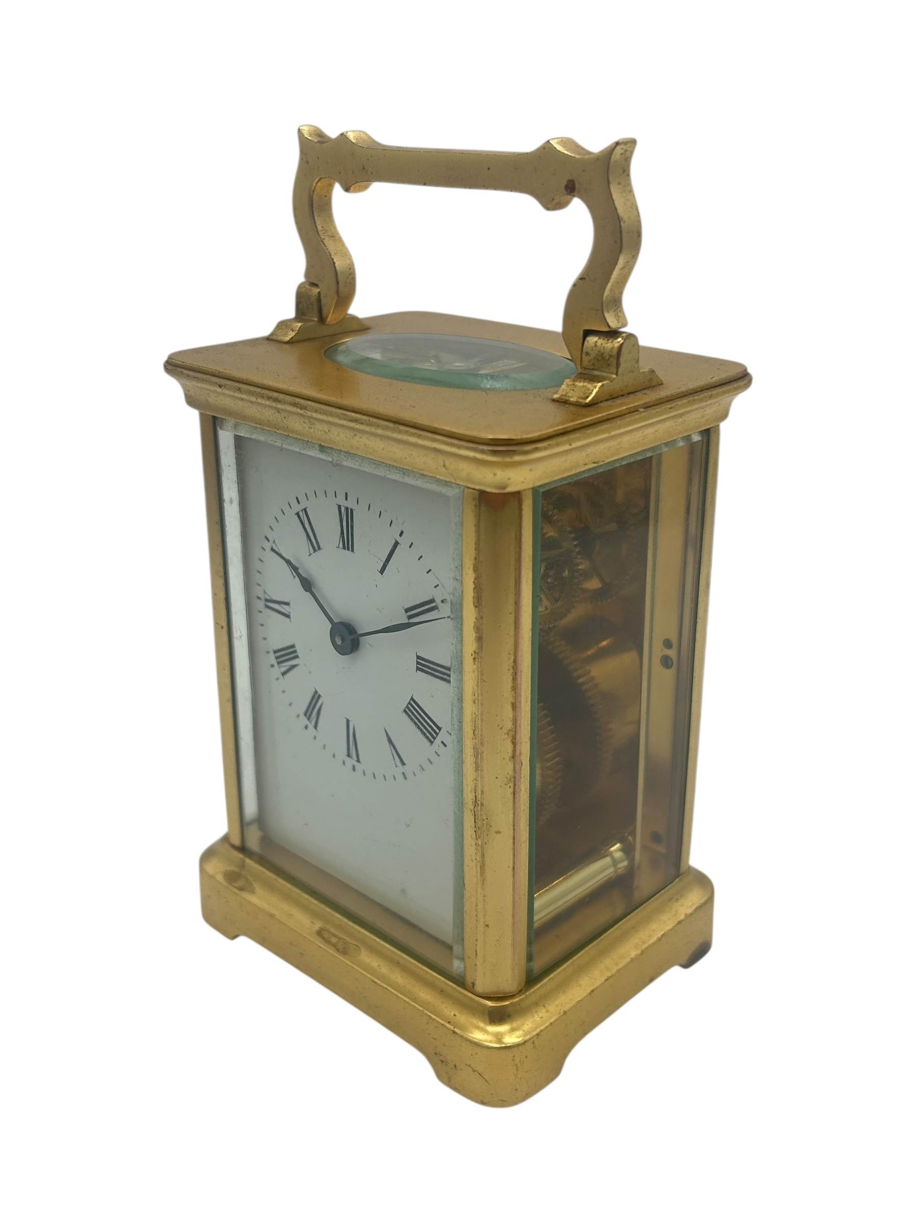Beautiful Antique French Carriage clock – ca1890 - Image 10