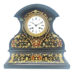 Exquisite Valery of Paris Boulle Mantel Clock – ca1860