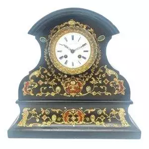 Exquisite Valery of Paris Boulle Mantel Clock – ca1860