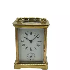 Fantastic Antique French alarm Carriage Clock – 8-Day Carriage Clock C1890