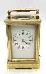 Charming antique Jacot striking Carriage Clock