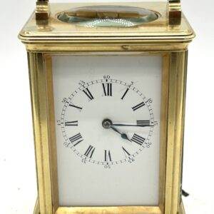 Charming antique Jacot striking Carriage Clock