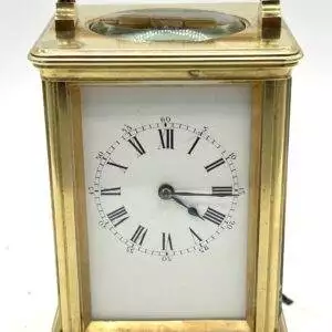 Charming antique Jacot striking Carriage Clock