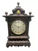Stunning English Musical triple fusee Bracket Clock – 8 Day – ca1870