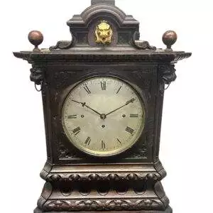 Stunning English Musical triple fusee Bracket Clock – 8 Day – ca1870