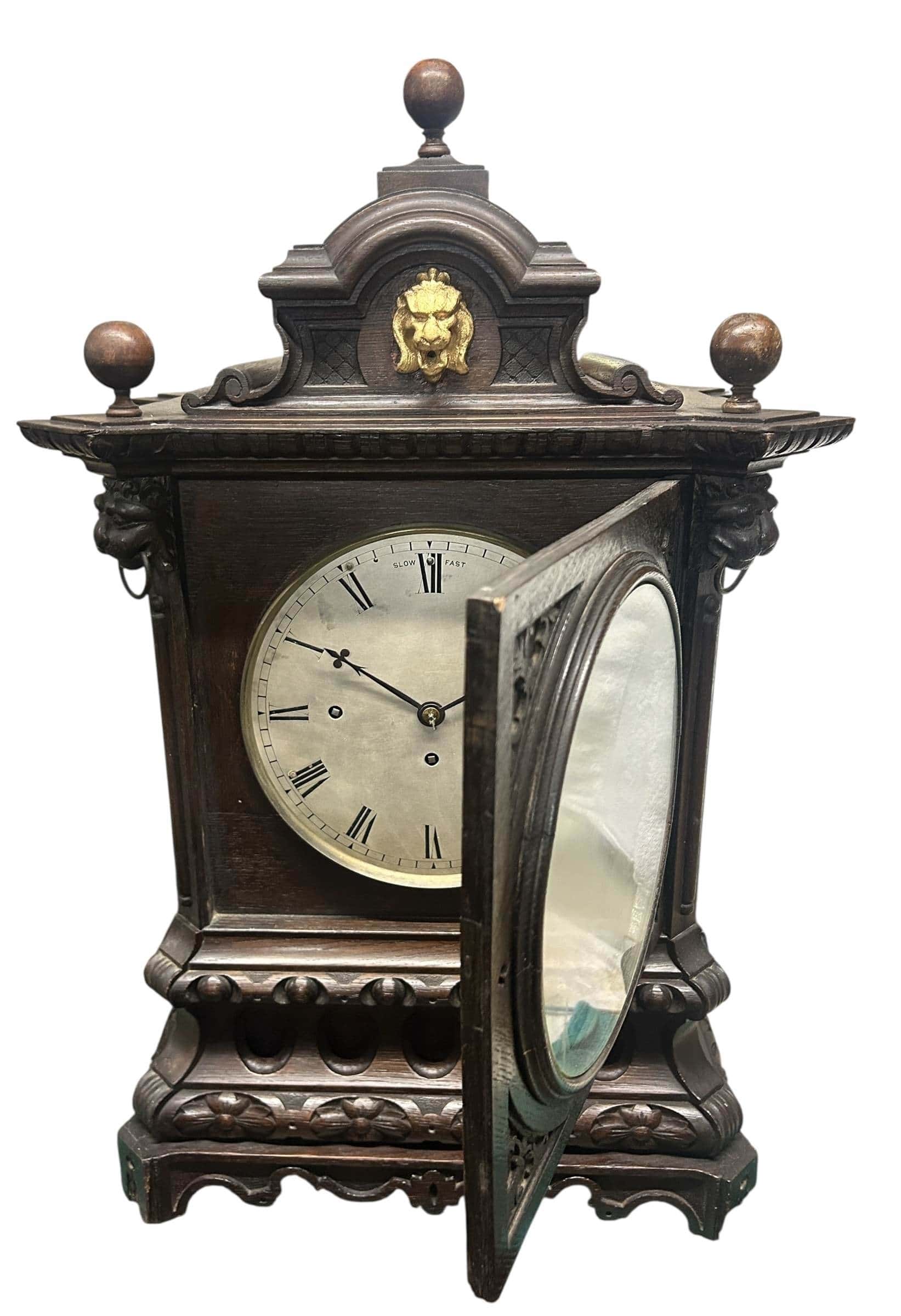 Stunning English Musical triple fusee Bracket Clock – 8 Day – ca1870 - Image 14