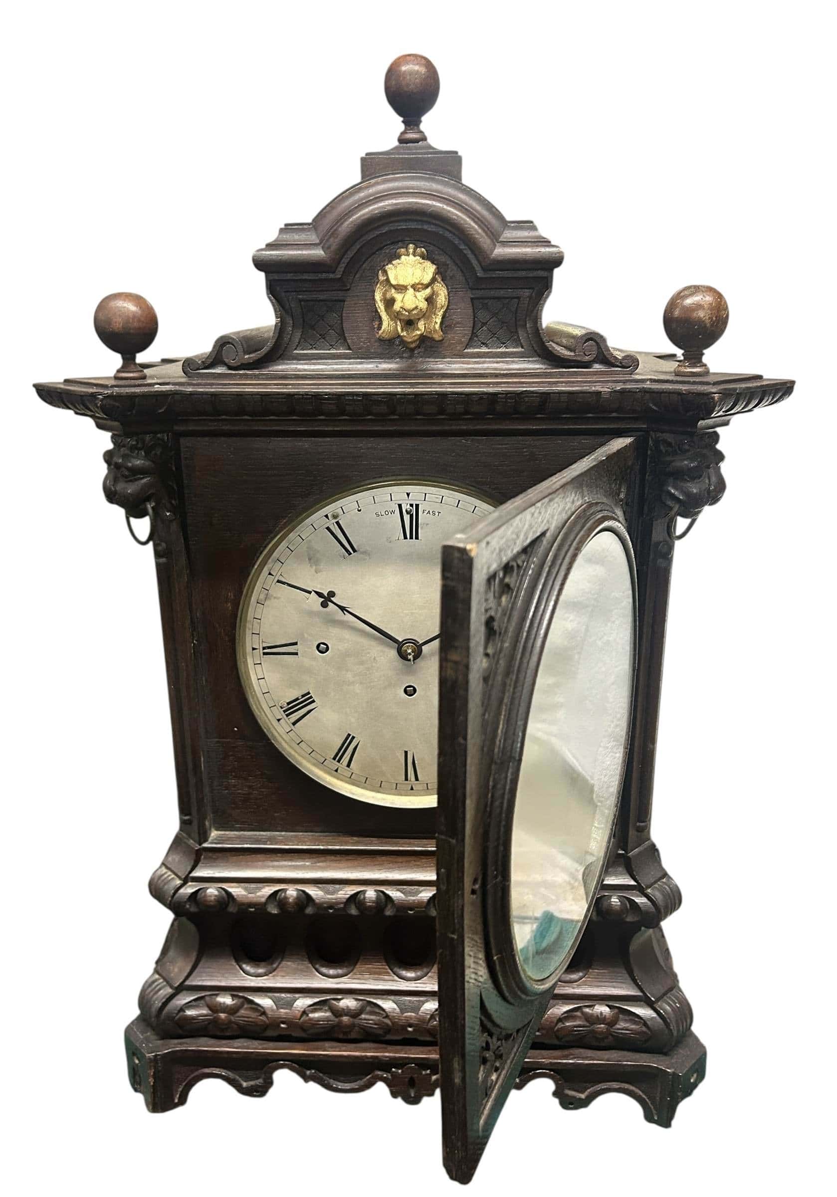 Stunning English Musical triple fusee Bracket Clock – 8 Day – ca1870 - Image 13