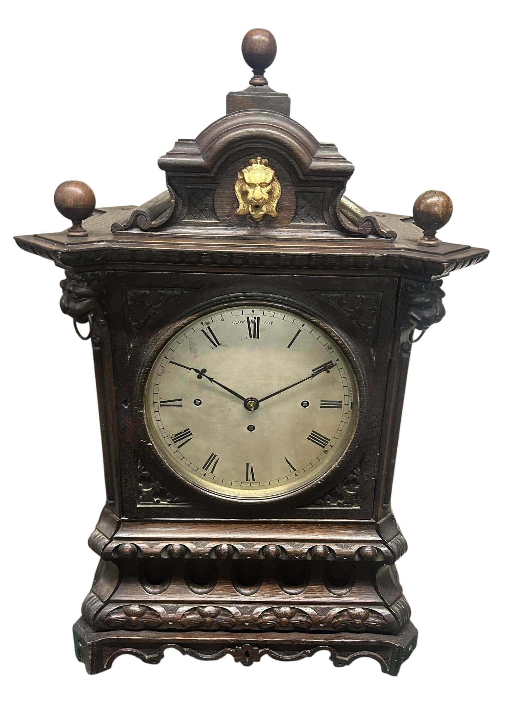 Stunning English Musical triple fusee Bracket Clock – 8 Day – ca1870 - Image 16