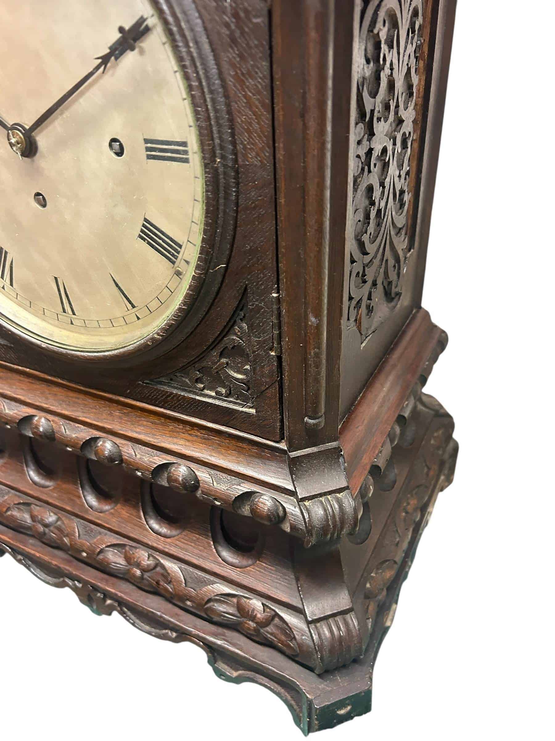 Stunning English Musical triple fusee Bracket Clock – 8 Day – ca1870 - Image 3