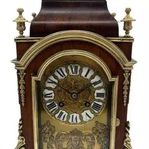 Antique French rosewood Bracket Clock 8-Day Striking – Ca1860