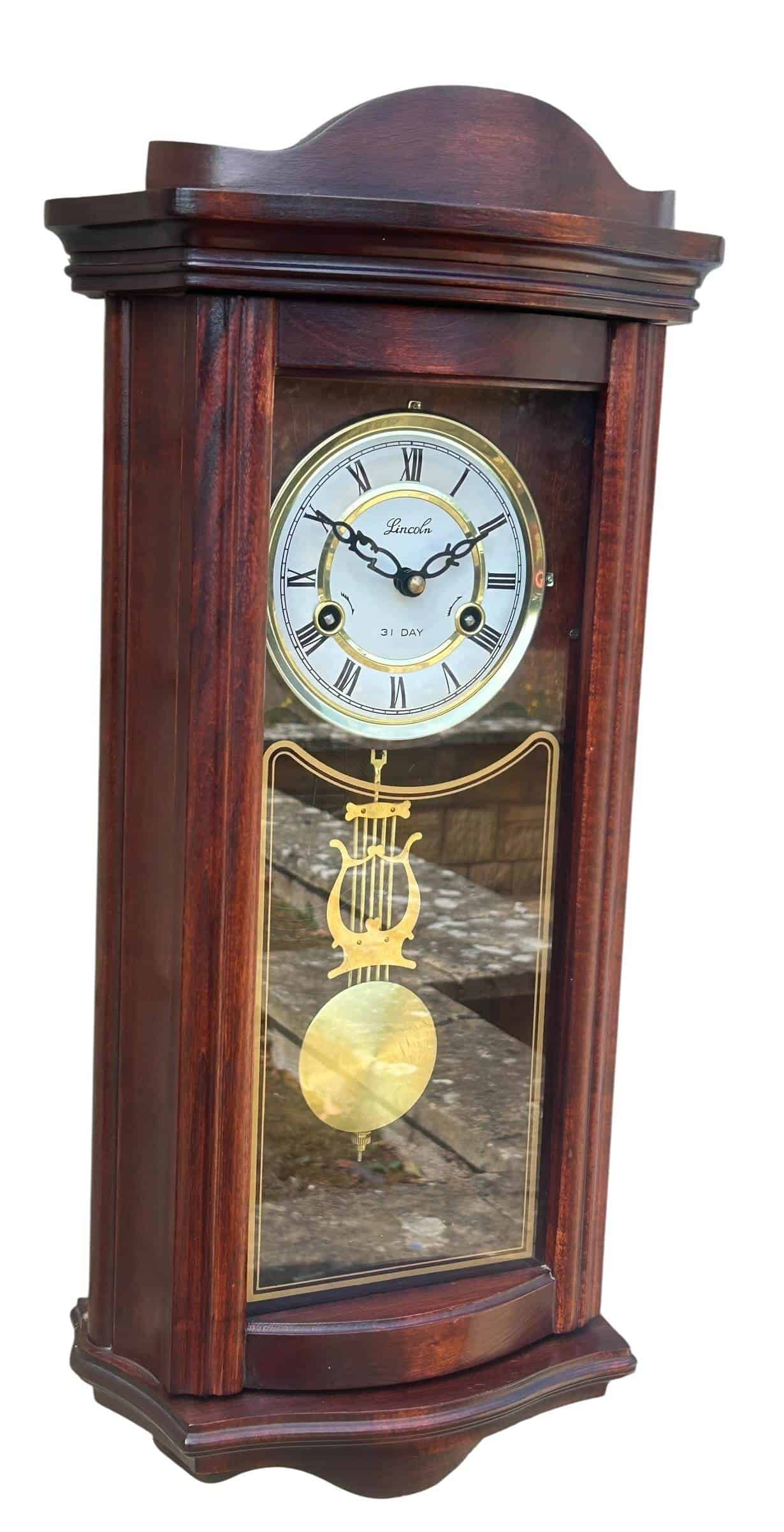 Vintage Lincoln 31 day wall clock - Image 8