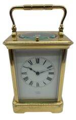 Fine Dent Carriage Clock, Large Model with Enamelled dial – French 8-Day Striking Movement with Repeat Feature