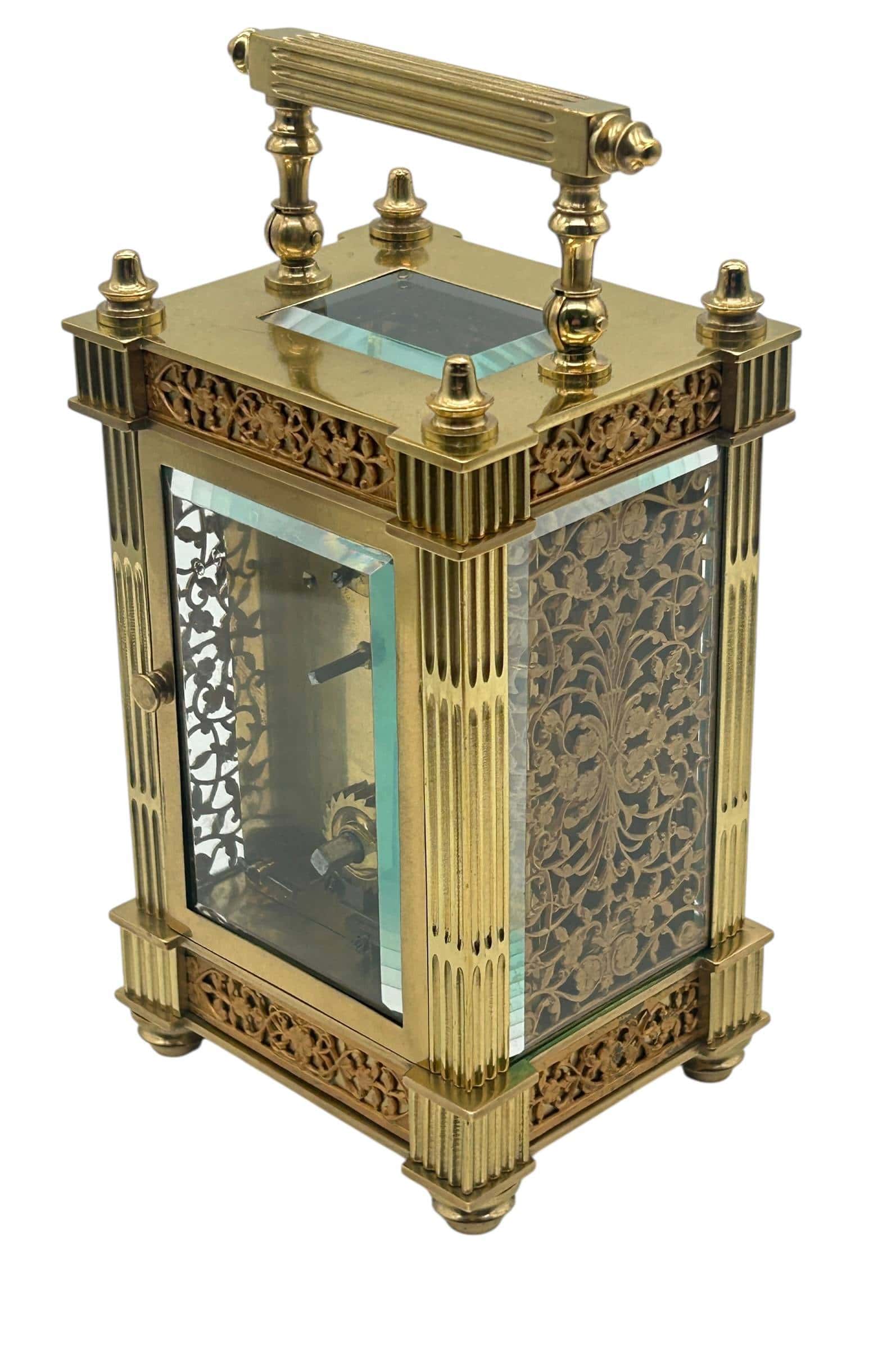 Carriage Clock, mantel clock, Vintage Clock, Antique Clock