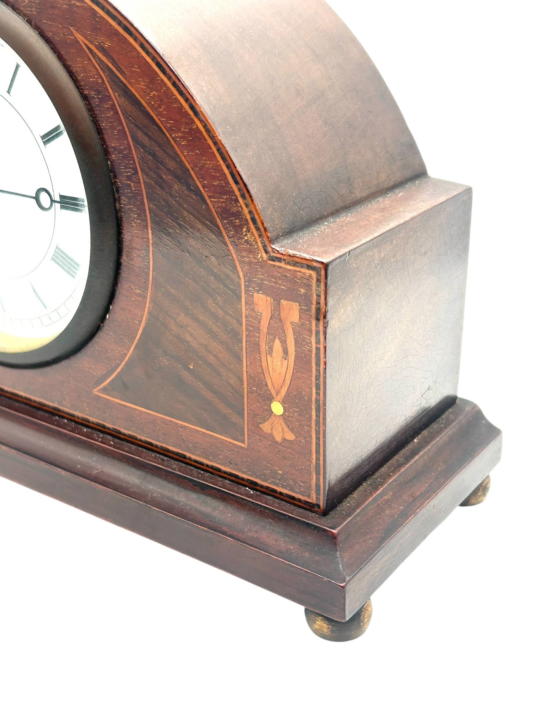 French Arched Top Mantel Clock – Fine Edwardian Timepiece C1905