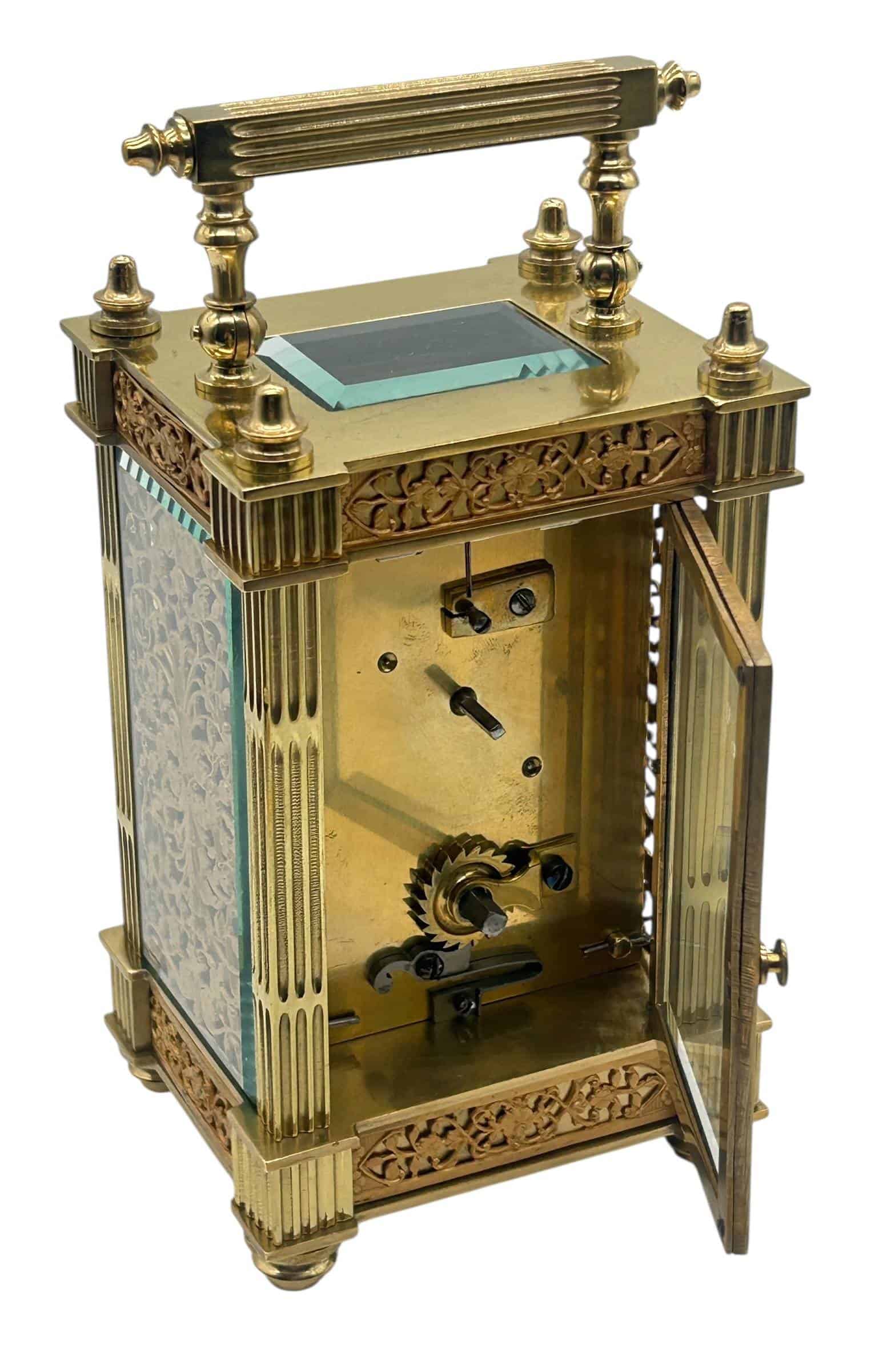 Carriage Clock, mantel clock, Vintage Clock, Antique Clock