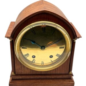 oak lancet clock English made