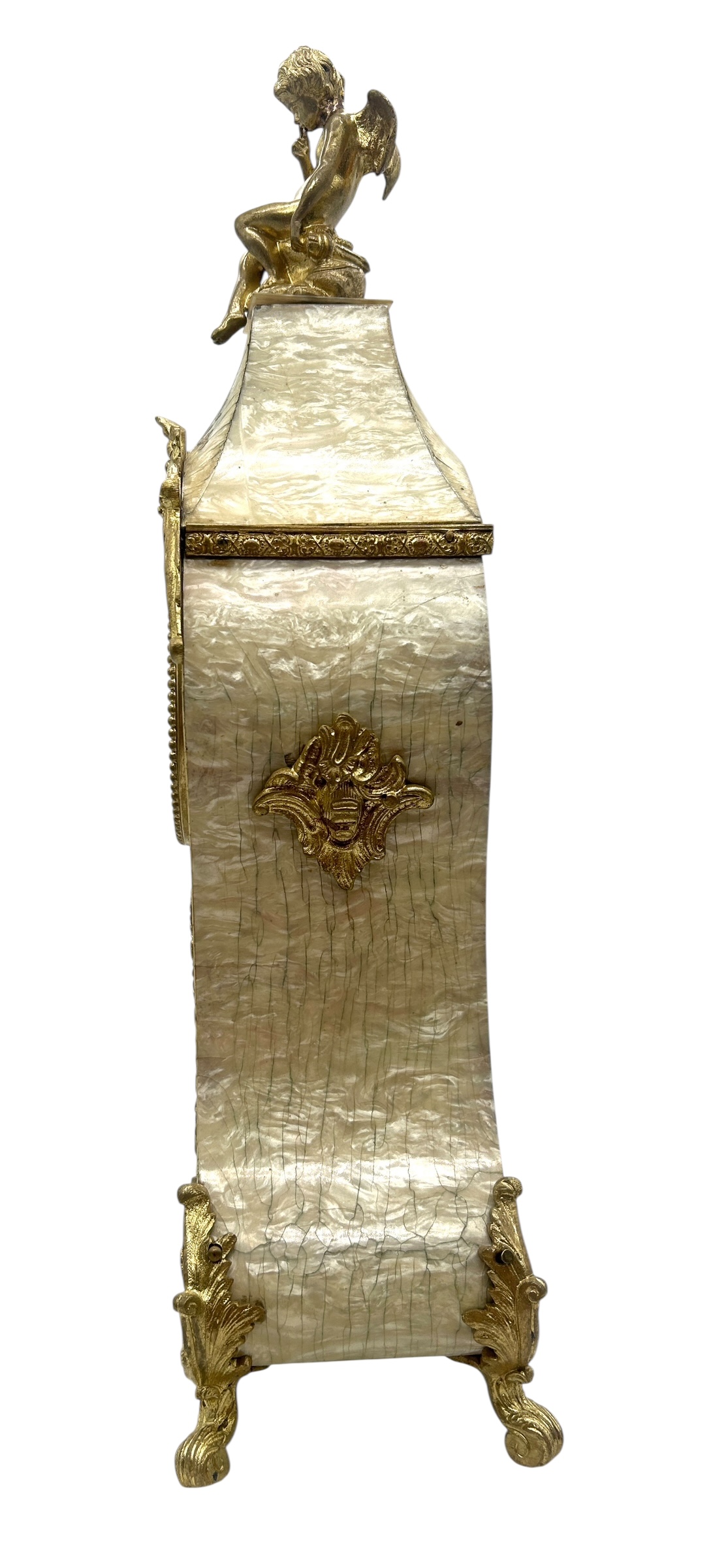 French Mantel Clock By Henry Marc
