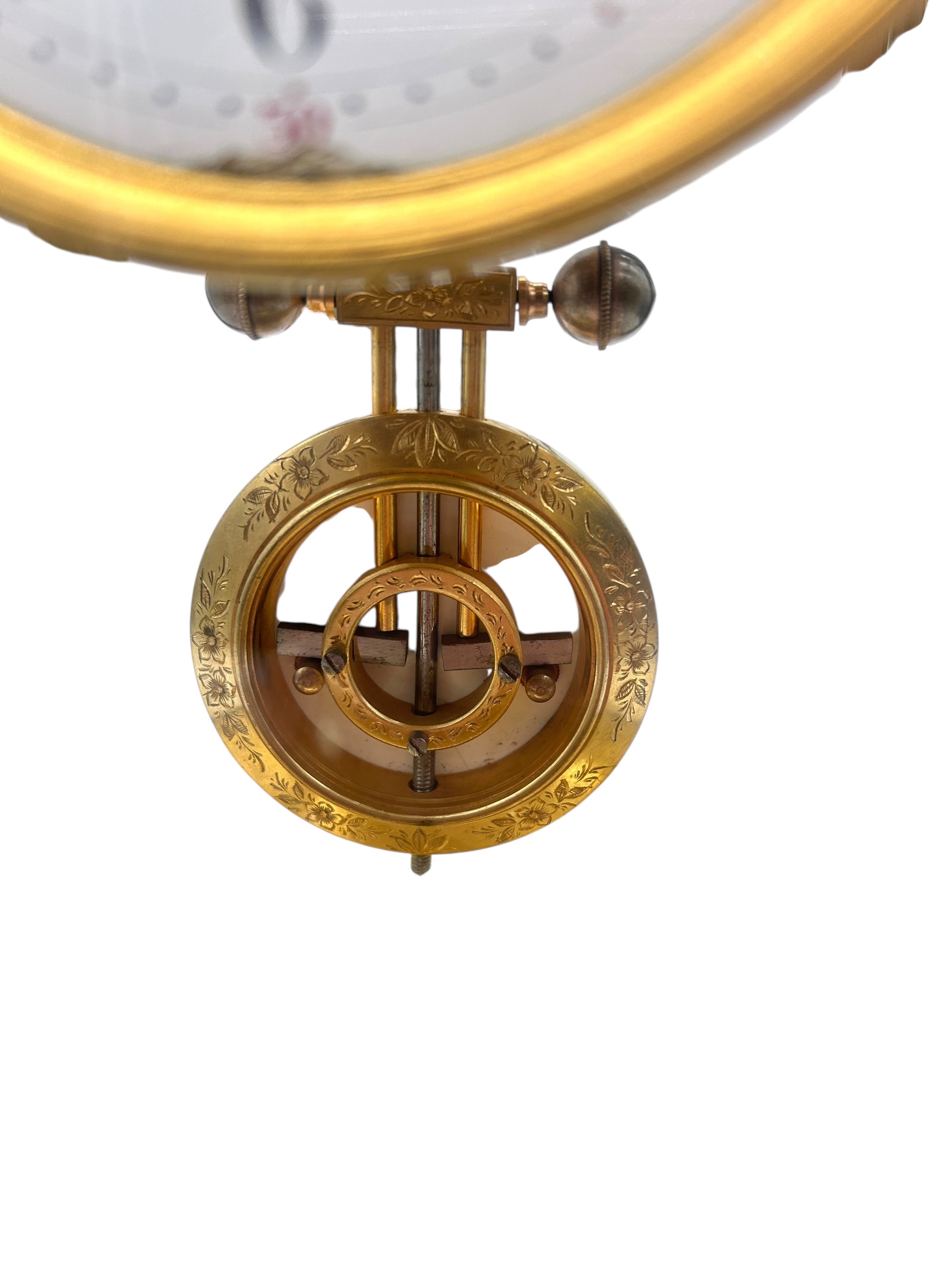 French 4 Glass Clock