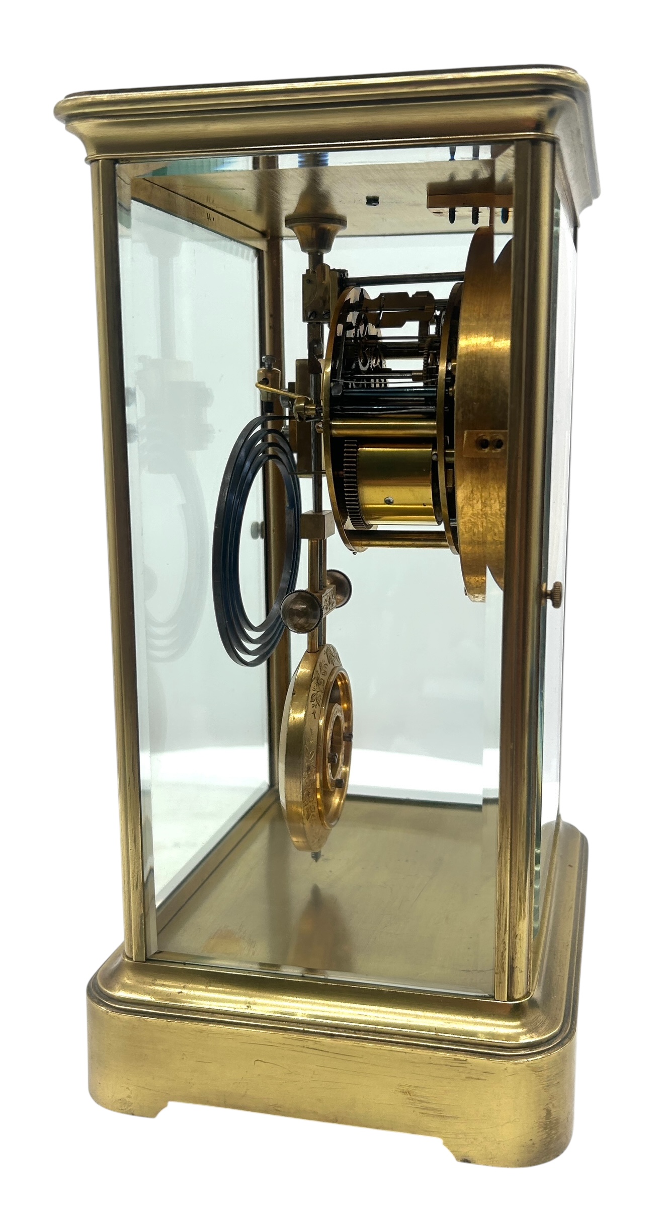 French 4 Glass Clock