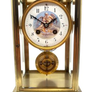 French 4 Glass Clock