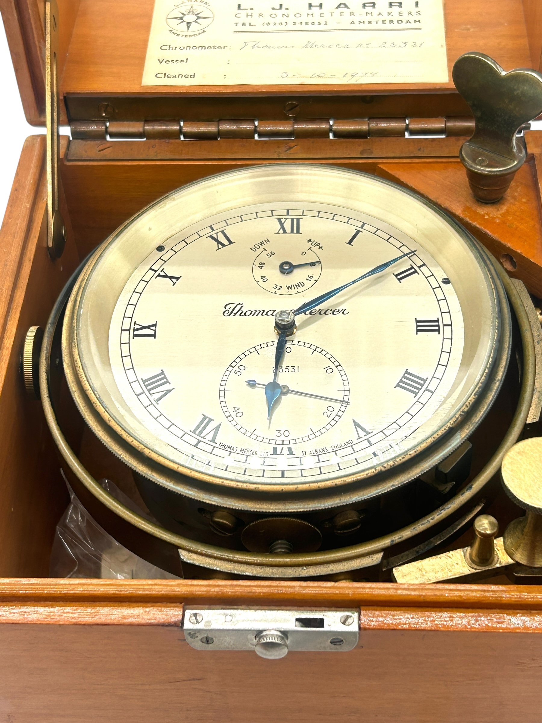 The Thomas Mercer Chronometer No. 23531
